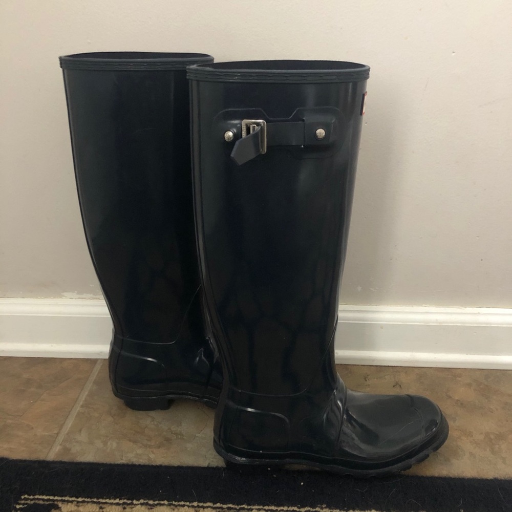 Hunter Tall Gloss Rain Boots